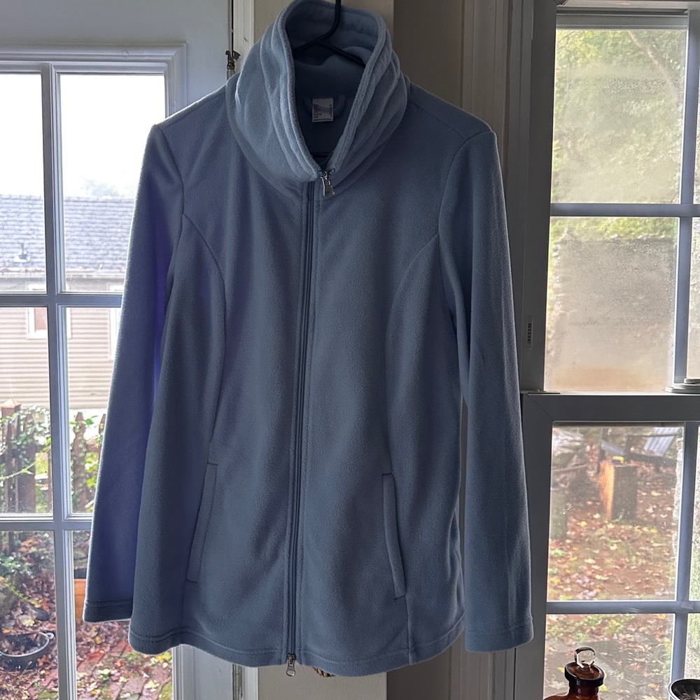 Women's Light Blue Fleece Jacket